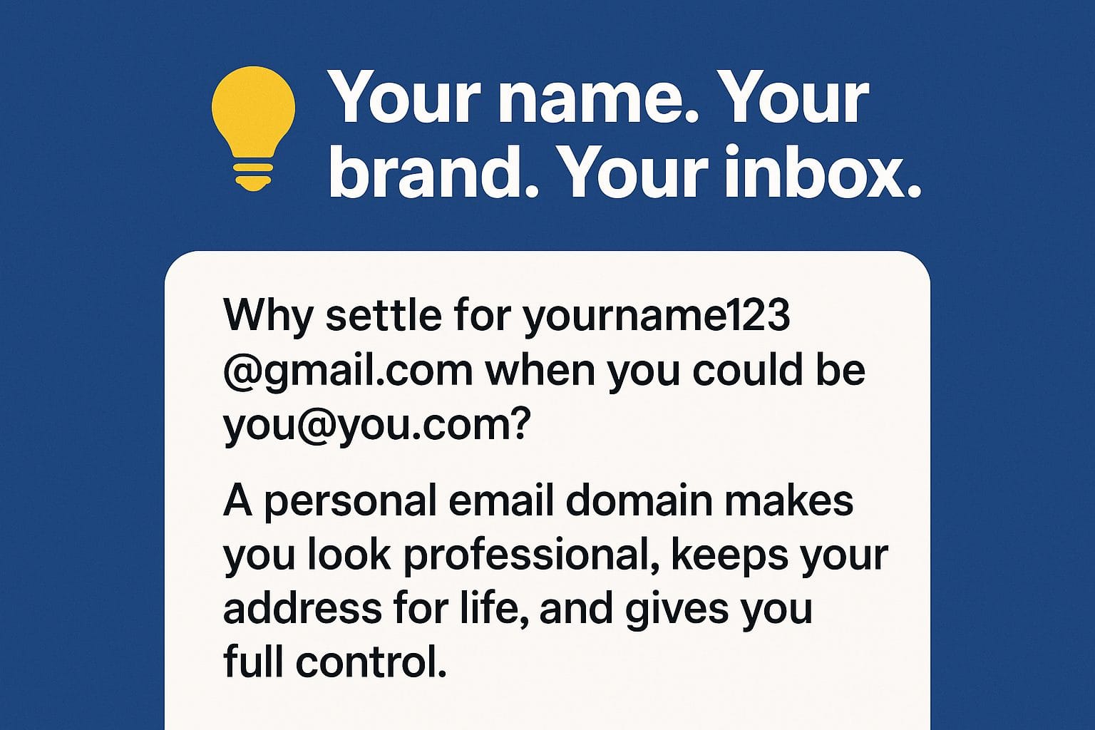 your-own-email-domain
