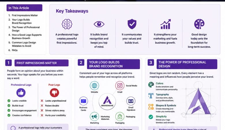 Why a Professional Logo Is Essential for Business Growth in 2026