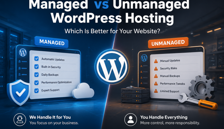 Managed vs Unmanaged WordPress Hosting: Which Is Better?